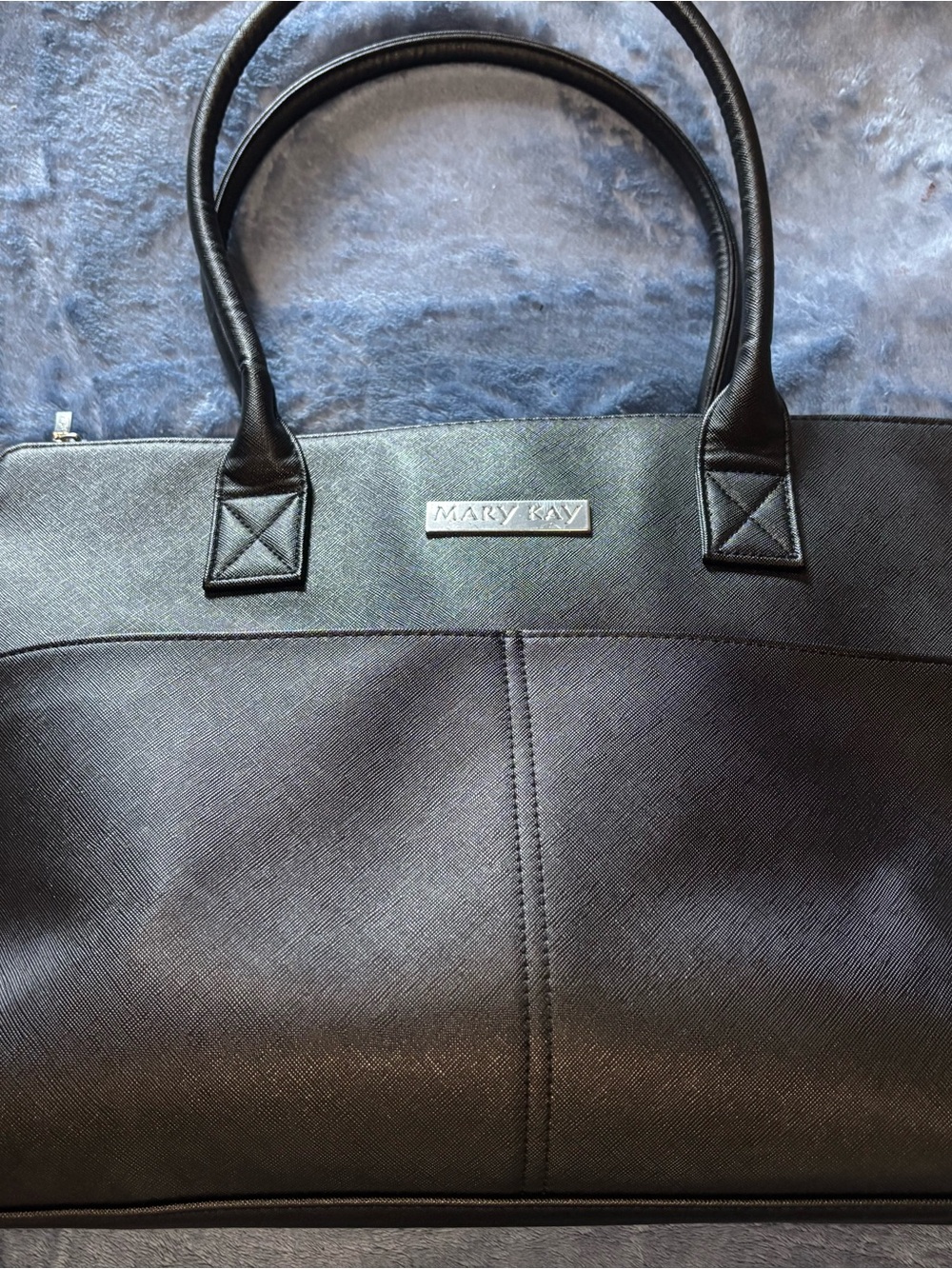 Mary Kay Black Messenger Bag with Double Handles